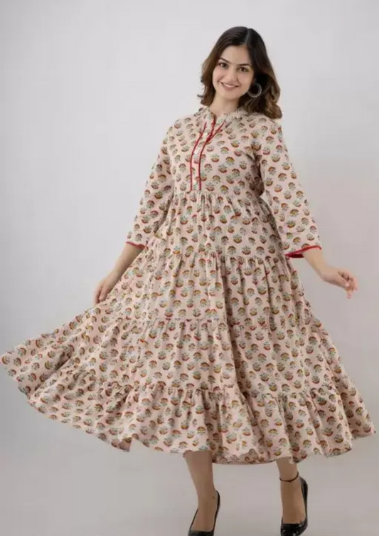 cotton long kurti